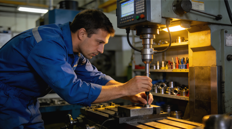 Calibrating a CNC Probe