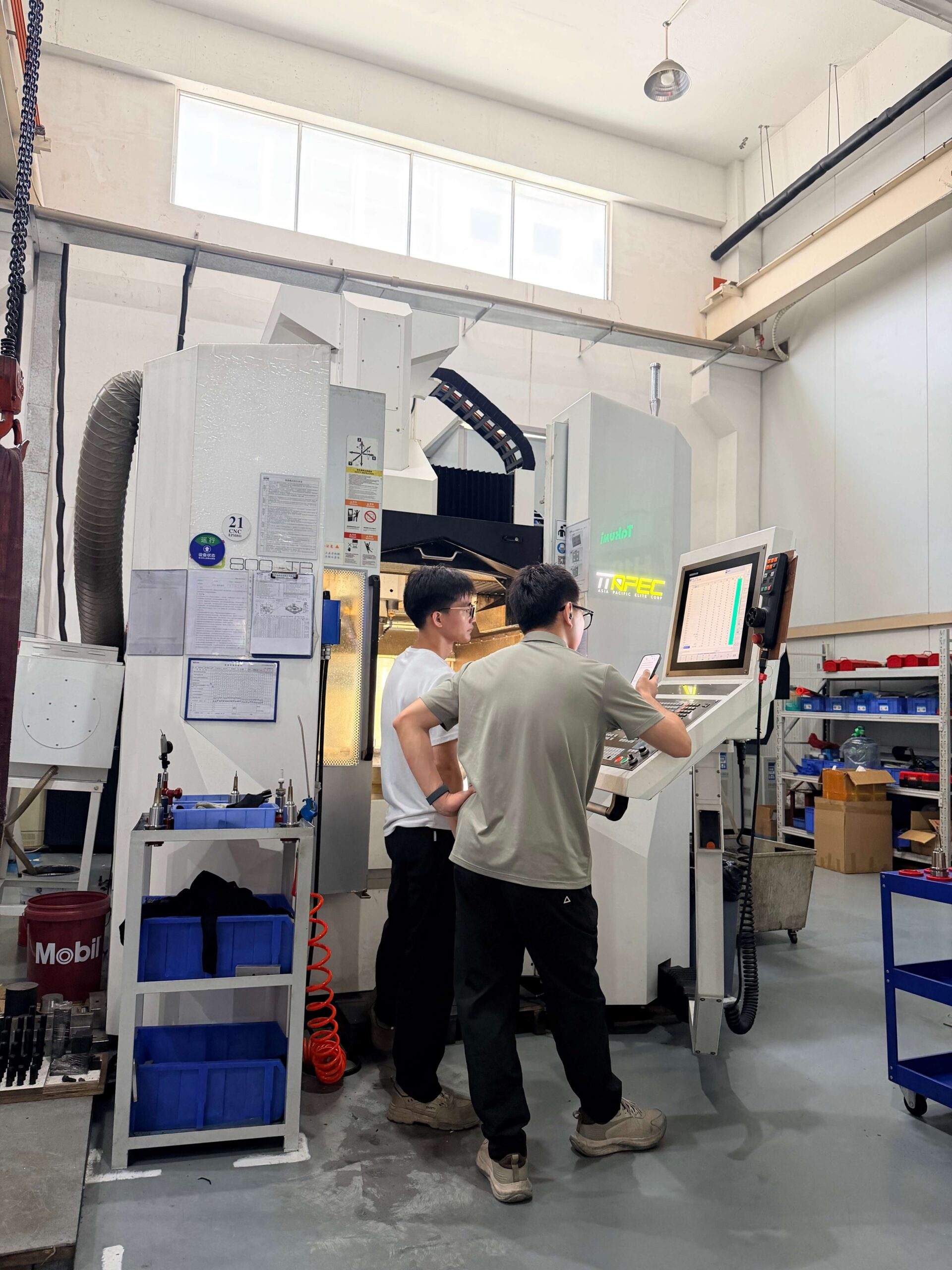 How to Install and Adjust the Accuracy of a CNC Probe On-Site? 3 IMG 4705 scaled